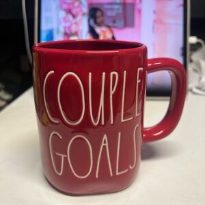Rae Dunn Red 'Couple Goals' Mug
